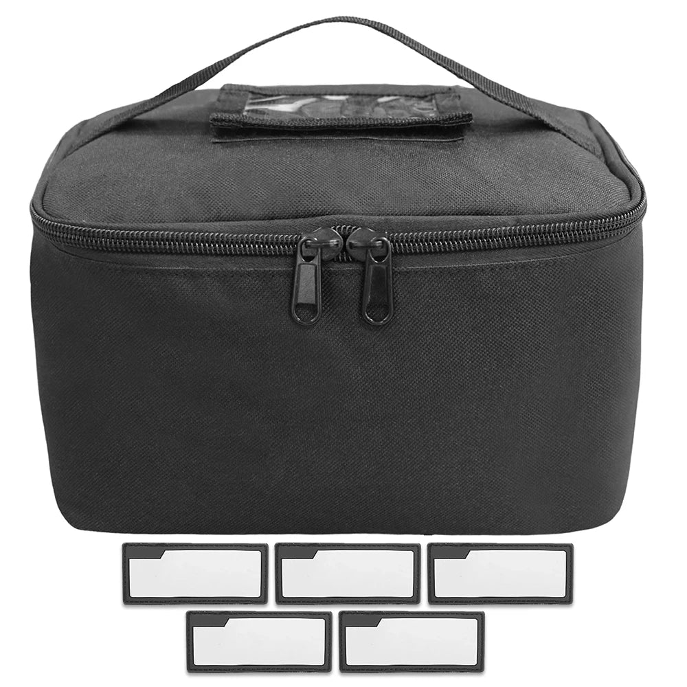 Tactical Ammo Bag with 9mm Mag Holder Ammunition Carrier Pouch Bullet Case EDC Tool Pouch Pistol Rifle Cartridge Bag Hunting Bag