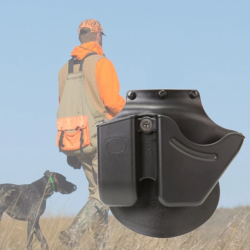 Cuff/Mag Combo Pouch Handcuff Case Magazine Pouch Open Top Handcuff Holder Quick Release Cuff Case Right Hand Paddle