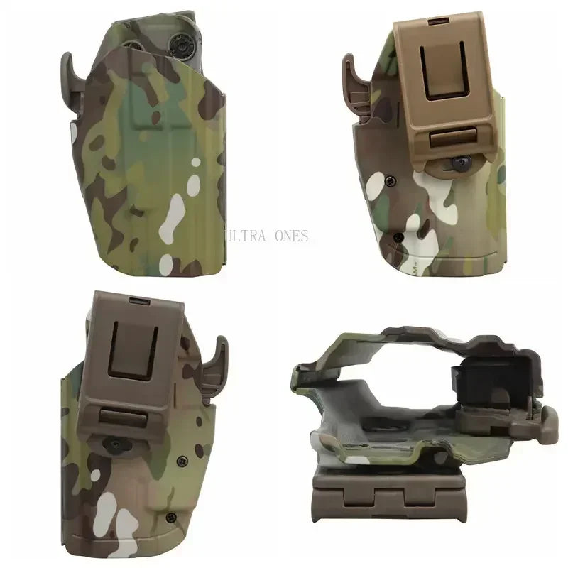 Tactical Gun Holster for GLock 17 20 21 22 37 SIG P226 Hunting Shooting Pistol Waist Holsters Combat Gun Case