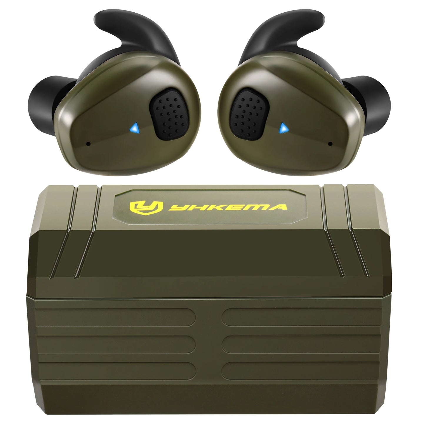 YHKEMA EB10 Bluetooth Electronic Shooting Earbuds Headphones Tactical Headphones Noise Reduction Hearing Protection for Hunting