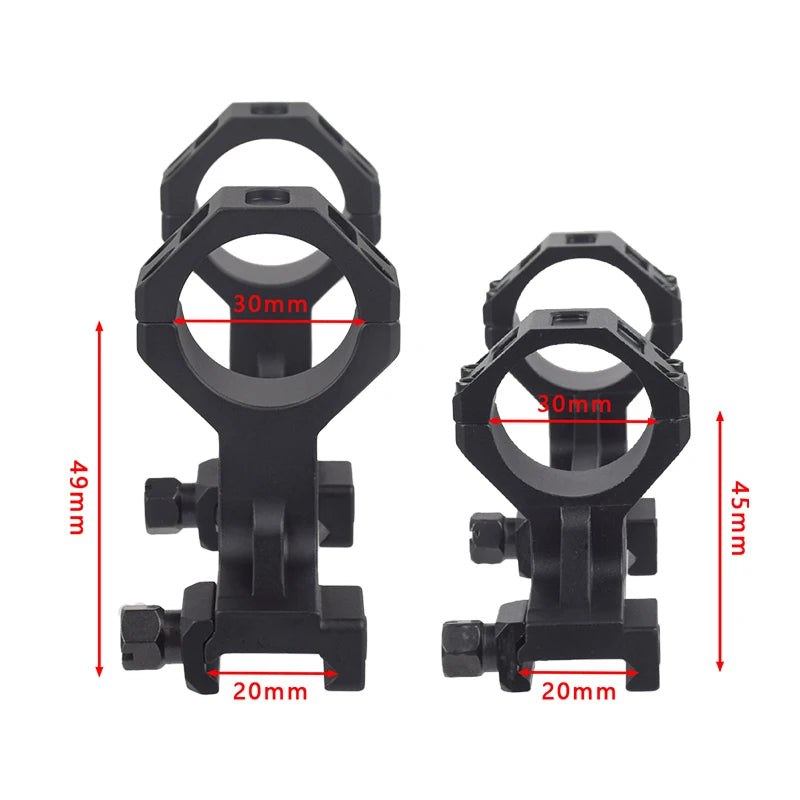 Tactical Hunting GEISSELE Automatics AR15 Scope Mount 30mm 25.4mm Optical Sight Riflescope 1.54 1.93 Mount 20mm Rail Lambul
