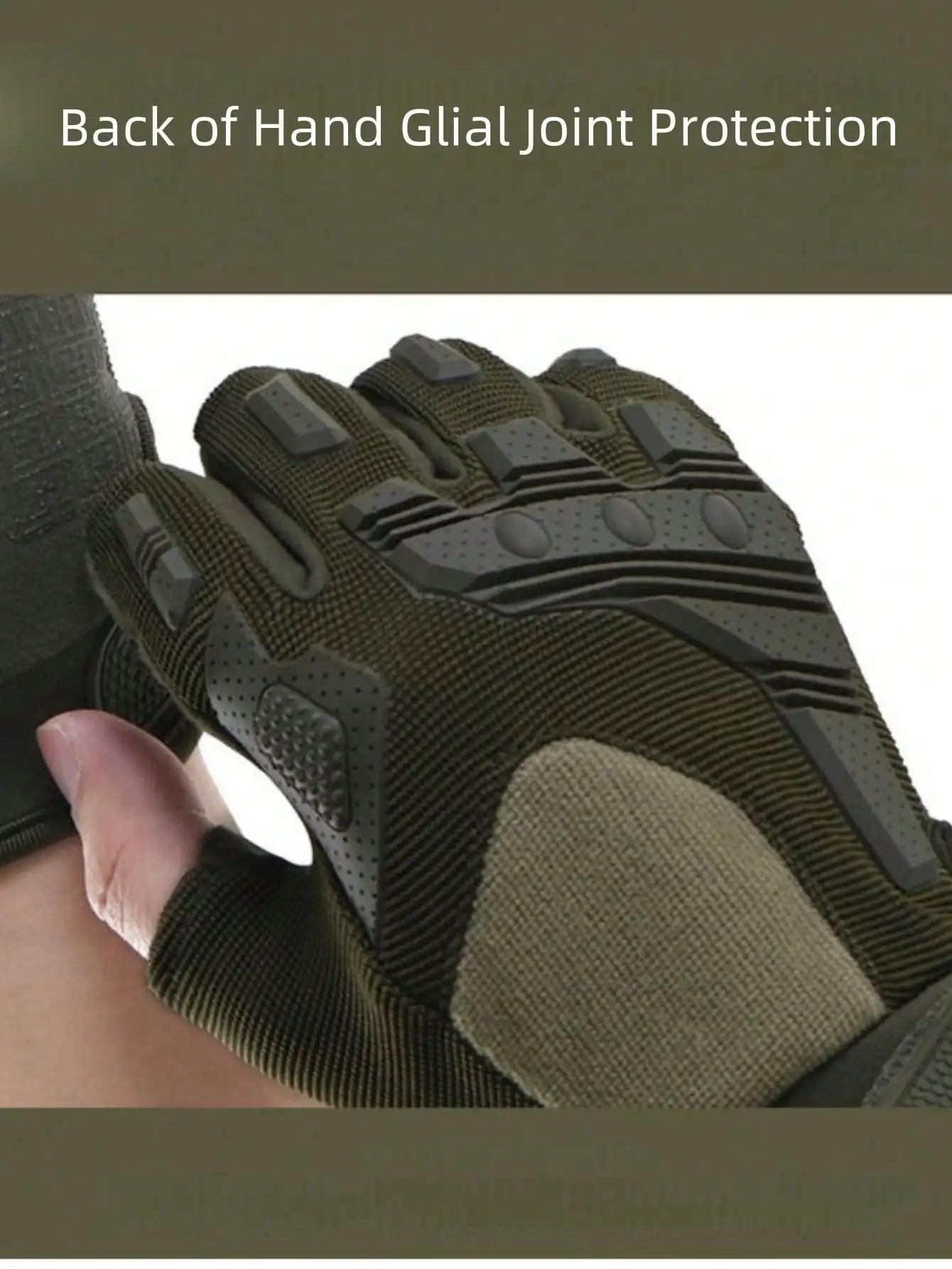 Tactical Motorcycle Gloves  Electric Scooter Carp Fishing Three Fingers Anti-slip Wear Resistant Cycling Camping Equipment