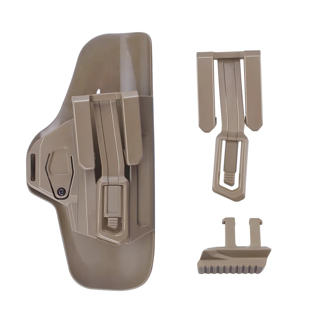 IWB Gun Holster for G17 19 22 23 26 33,CZ P-10C,Walther P99,Ruger SR40,HK VP9,SLP-9 Concealed 9mm Pistol Case