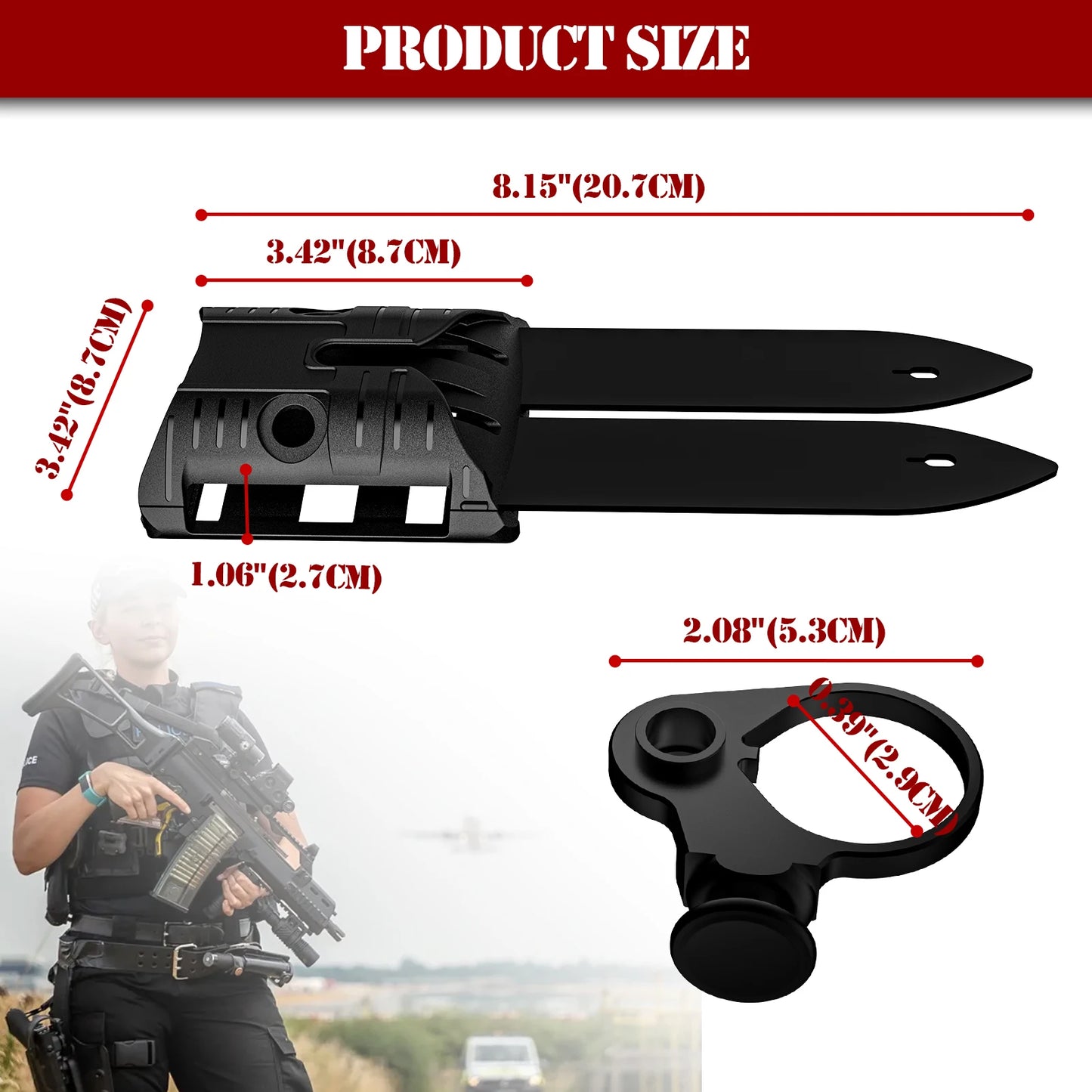 Universally Gun Holster  AR Holster & AR Tactical Plate For AR10 AK AR15 M4 M16 Airsoft Pouch Hunting Tacital  Accessory