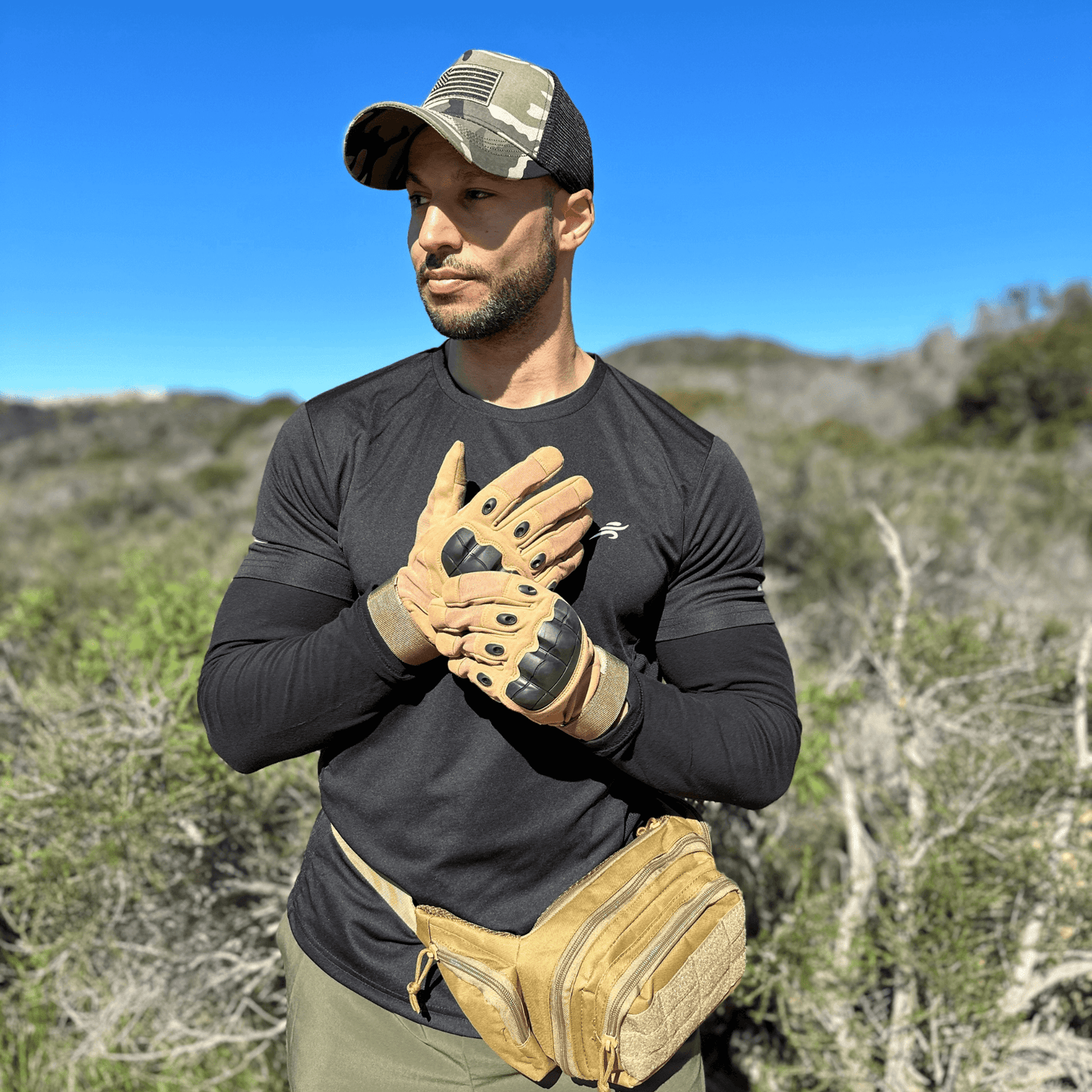 JupiterGear Tactical Military Airsoft Gloves for Outdoor Sports,