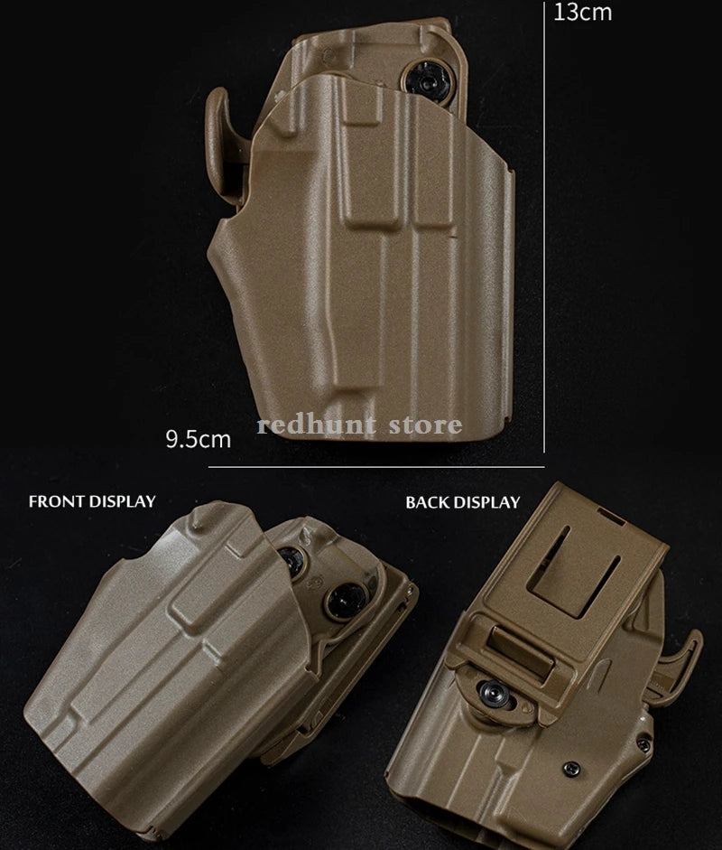 G 27 30 33 Gun Holster Hunting Tactical Right Hand Pistol Case Handgun Case for CS Shooting Holster Adapter Drop Leg Bag