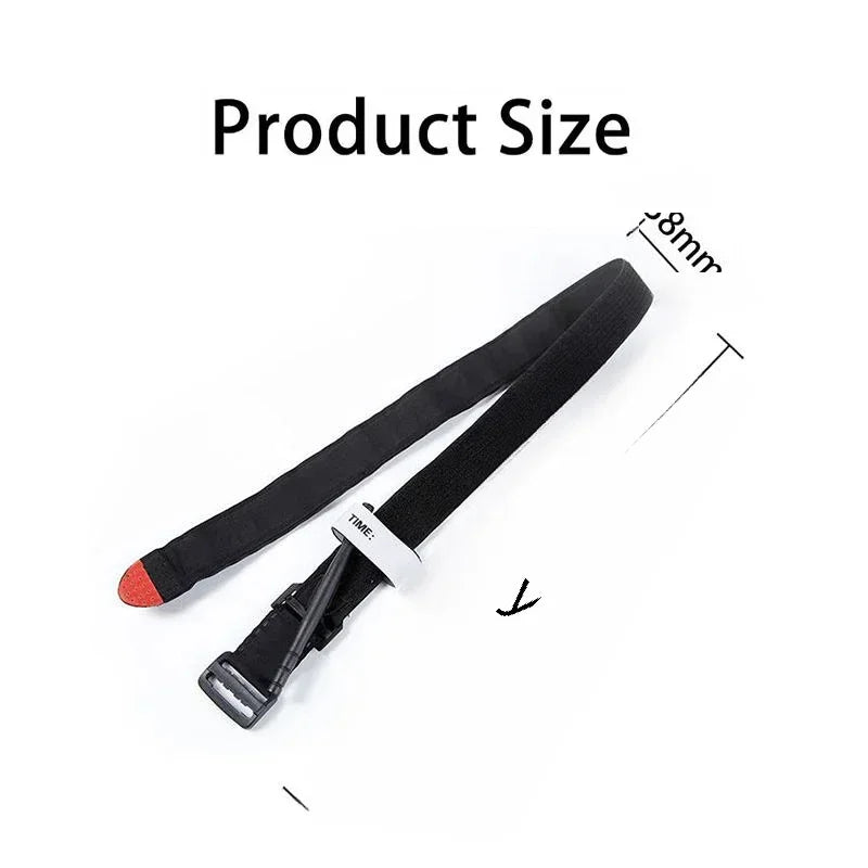 Tourniquet Emergency Tactical Emergency Strap Single Handed Medical First Aid Equipment for Hiking Camping Travel Outdoor Sports