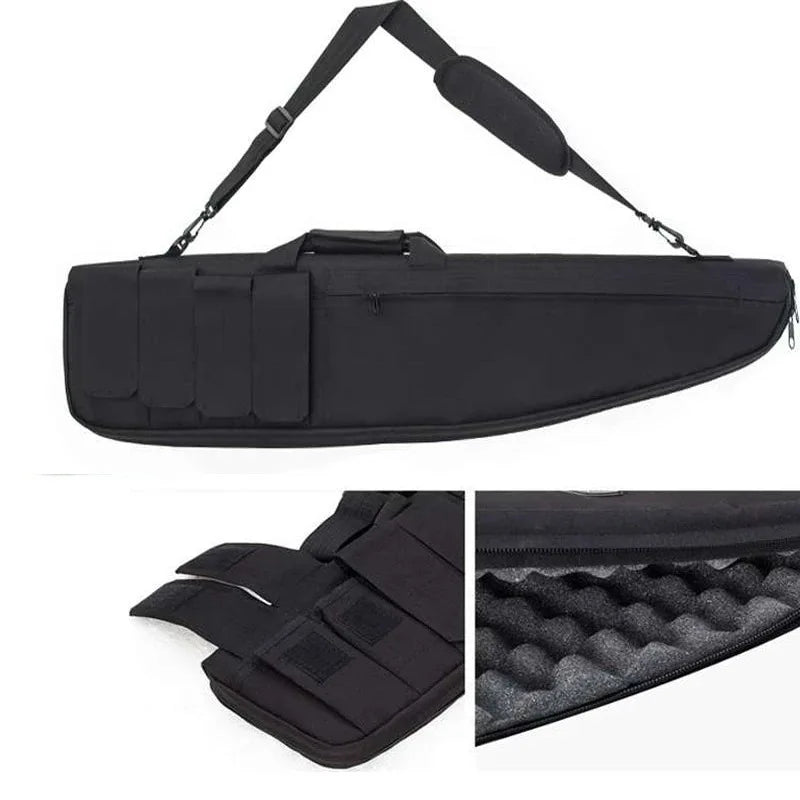 Waterproof Tactical Heavy Duty Gear Long Gun Bag Hunting Holster Airsoft Accessories Molle Sniper Rifle Scope Gun Case