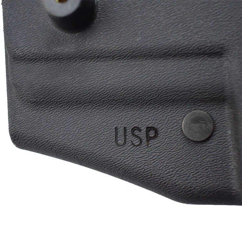 Military Tactics H&K Compact USP Pistol Leather Case Outdoor Shooting and Hunting Equipment Pistol Black