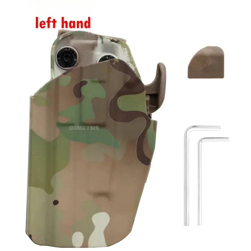 Tactical Gun Holster for GLock 17 20 21 22 37 SIG P226 Hunting Shooting Pistol Waist Holsters Combat Gun Case