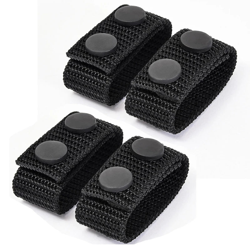 4Pcs Multi Functional Tactical Belt Double Nylon Buckle Portable Belts Equipment Outdoor Sports Accessory Fixed Buckle