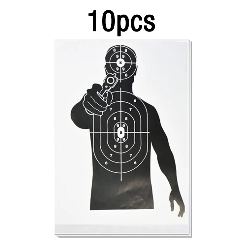 5/10/20pcs Shooting Targets 12 x 17" Paper Shooting Targets Skeleton Zombie Targets for Pistol Shooting & Bow Shooting