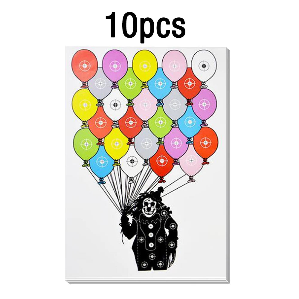 5/10/20pcs Shooting Targets 12 x 17" Paper Shooting Targets Skeleton Zombie Targets for Pistol Shooting & Bow Shooting