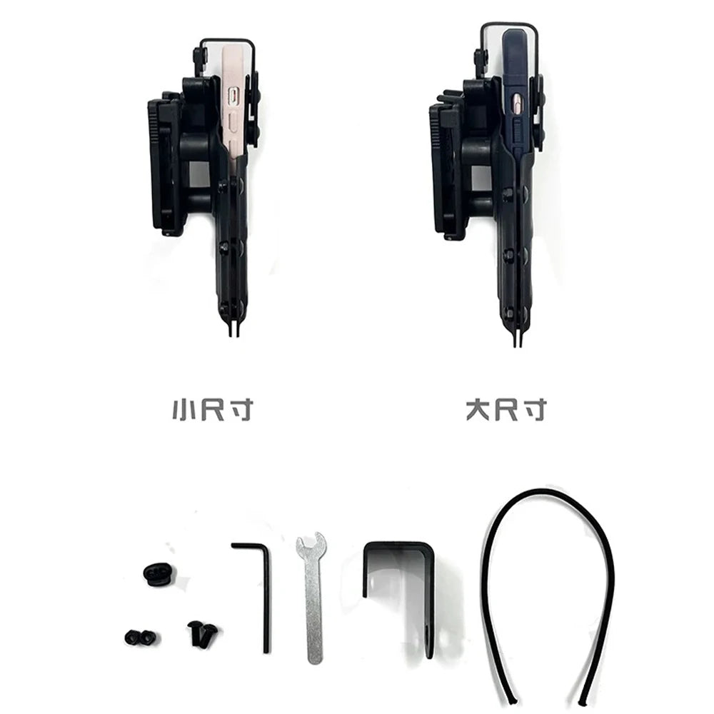 Tactical Mobile Phone Quick-Release Holster Molle System Mobile Phone Storage Case Hunting Paintball Shooting Equipment