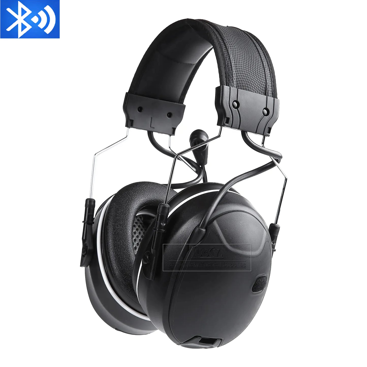EARMOR-C51-Electronic Headset with Noise Cancellation, Tactical Communication Equipment, Protective Headset, Bluetooth 5.1