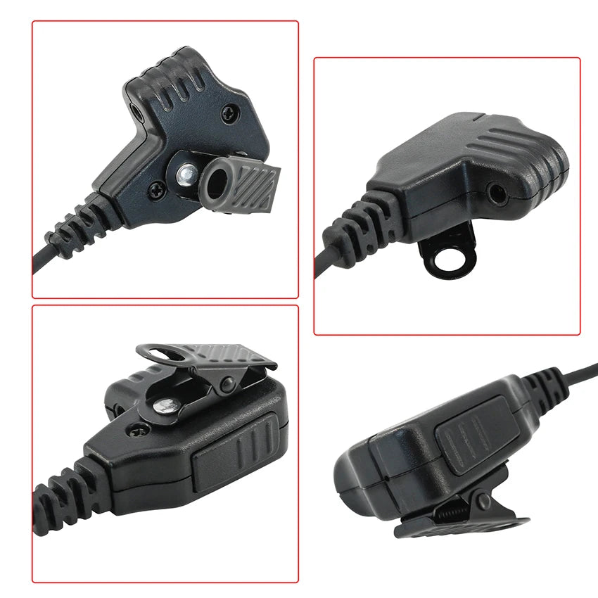 Tactical Electronic Shooting Earmuffs Outdoor Hearing Protection Hunting Headset Adapter Compatible Baofeng Walkie Talkie