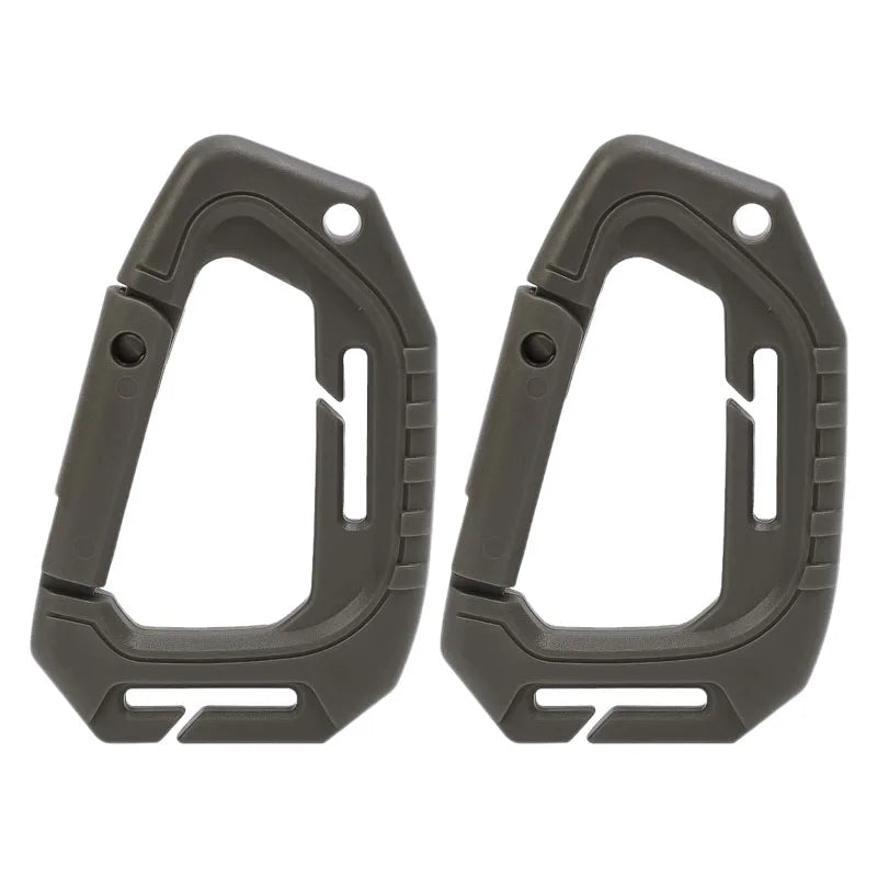 1/2pcs Tac Link Molle Belt D Buckle Clip ITW Tactical Backpack Outdoor Carabiner Hook Camping Climbing Equipment EDC Multi Tool