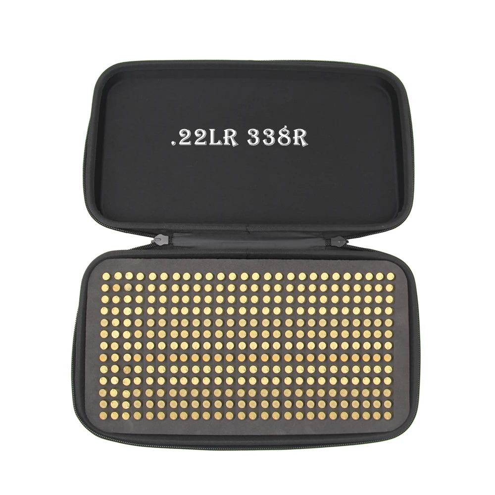 .223/5.56 9mm 12GA .22LR Box Ammo Pouch Outdoor Ammunition Box Bullet Holder Bag Cartridge Storage Case for Hunting Shooting