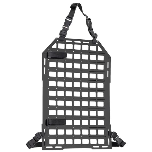Tactical Car Backseat Organizer Hunting MOLLE Vehicle Seat Back Portable Load Installation Equipment PP Board Insert Panel
