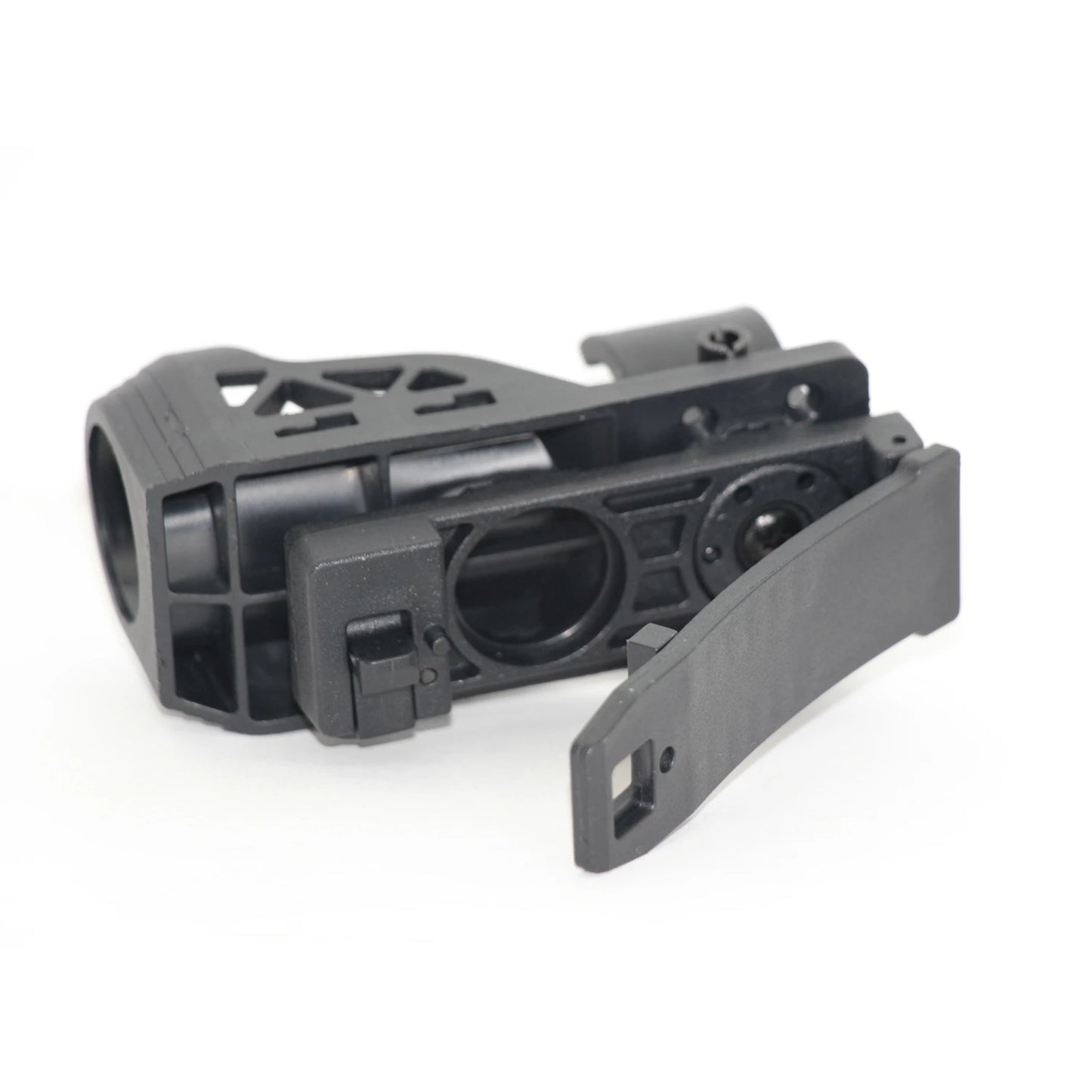 Flashlight Holster Belt with Lever Side Lock System Swivel Flashlight Holder Fits 1 "-1.55"  Equipment Tactical