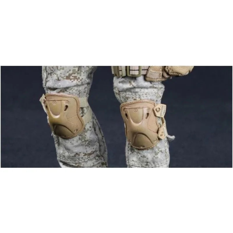 4 Piece Set, Outdoor Military Tactical Knee Pads+Elbow Brace Protector Suit Riding Mountaineering Knee Support CS Equipment