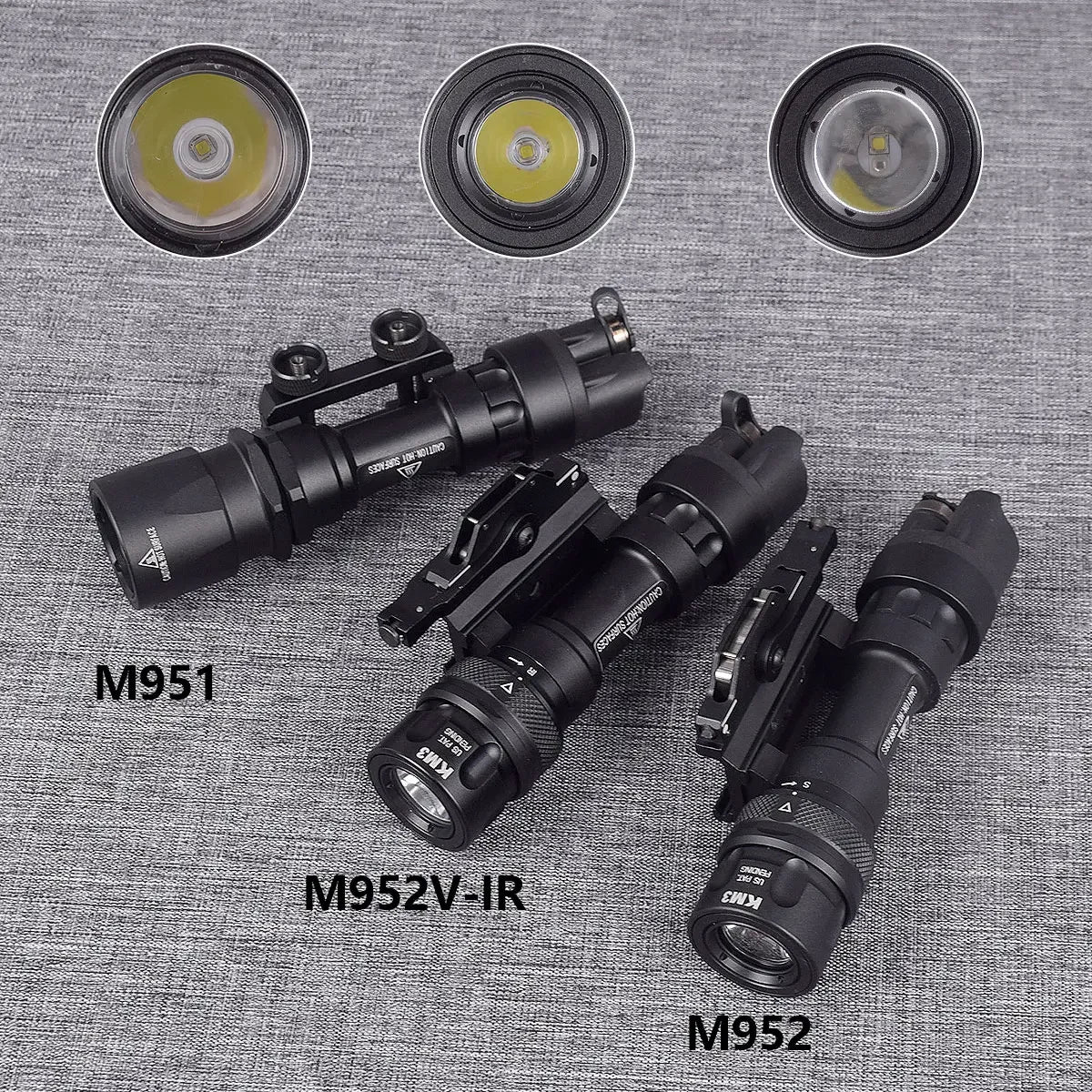 Tactical SF M951 M952 M952V IR Scout Weapon Light Cover Gun LED Flashlight Switch AR15 M4 Rifle Torch Hunting Gun Lamp