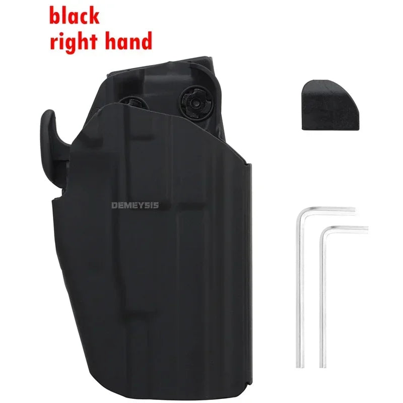 Quick Release Tactical Belt Holster for GLOCK 17, 20, 21, 22, 31, 37 Pistols Hunting Paintball Durable Molle Gun Holster Case