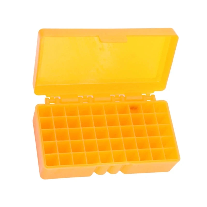 50 Rounds Ammunitions Box Case Box Cartridges Organizers Storage Case