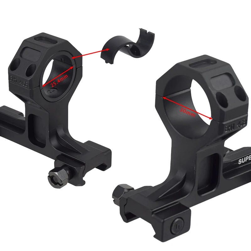 Tactical Hunting GEISSELE Automatics AR15 Scope Mount 30mm 25.4mm Optical Sight Riflescope 1.54 1.93 Mount 20mm Rail Lambul