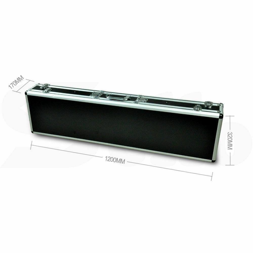 Hard Aluminium Double Sided Hunting Gun Cases Safes Bags Rifle Shot